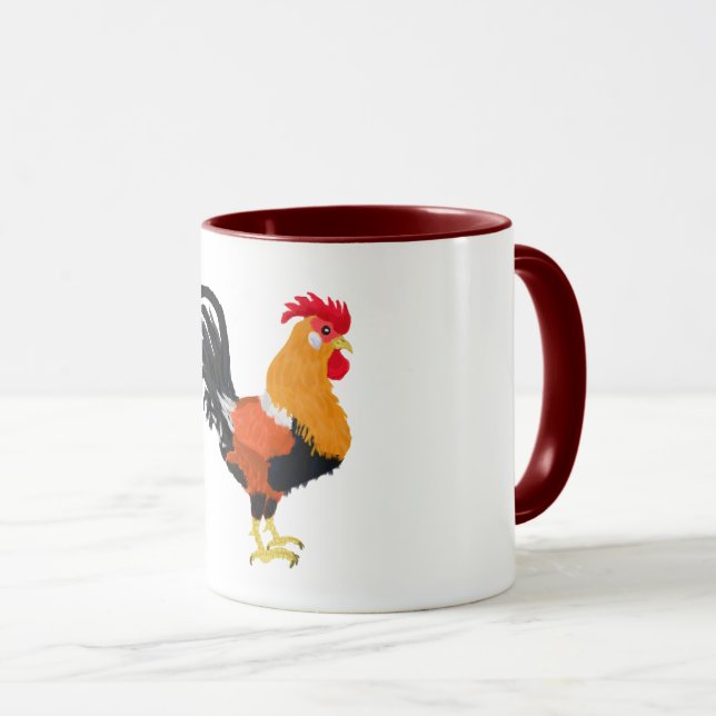 Rooster Tasse (VorderseiteRechts)