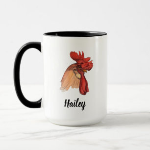 Rooster-Tasse - Rooster-Kaffee-Tasse Personalisier Tasse