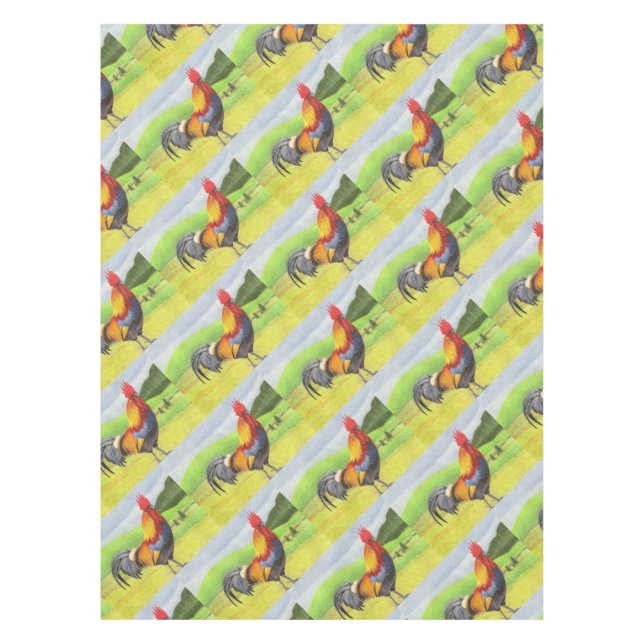 Rooster Tischdecke (Vorderseite)
