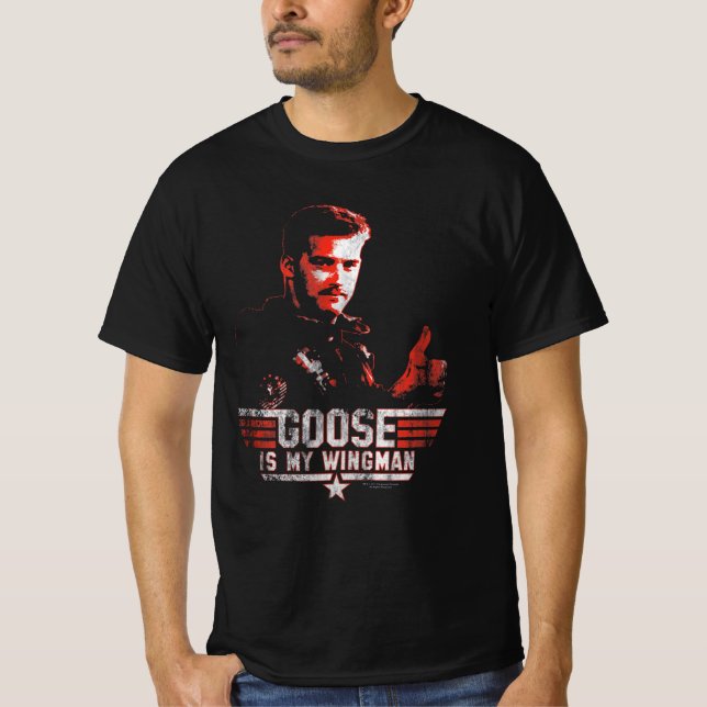 Rooster-Topgun-Klassiker T-Shirt (Vorderseite)