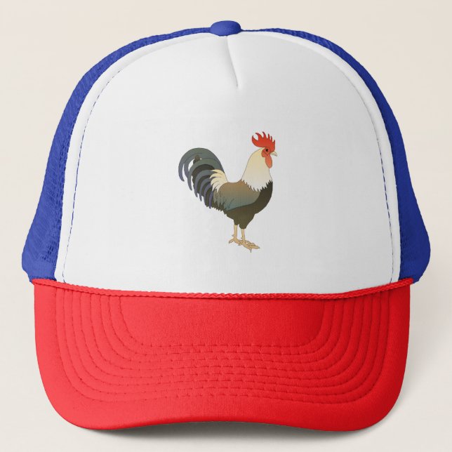 Rooster Truckerkappe (Vorderseite)