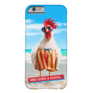 Rooster Typ Chillin' am Strand in Swim Trunks Barely There iPhone 6 Hülle