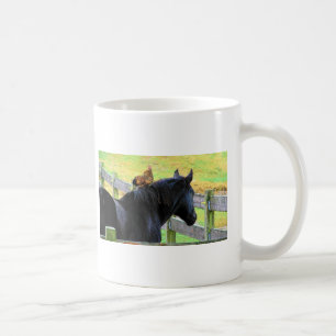 Rooster und Mare Kaffeetasse