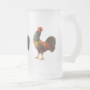 Rooster Vintag Crate Art Tasse