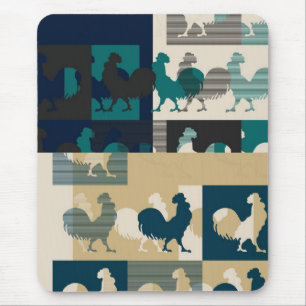 Rooster Vintag - Mousepad
