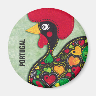 Rooster von Barcelos Nr. 02 - Galo de Barcelos Magnet