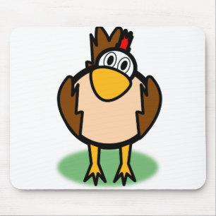 Rooster Watching Mousepad