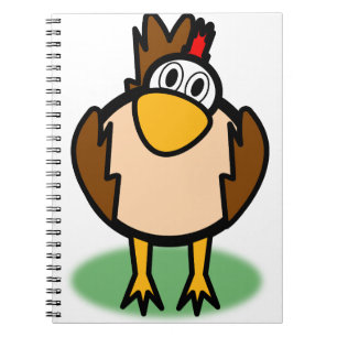 Rooster Watching Notizblock