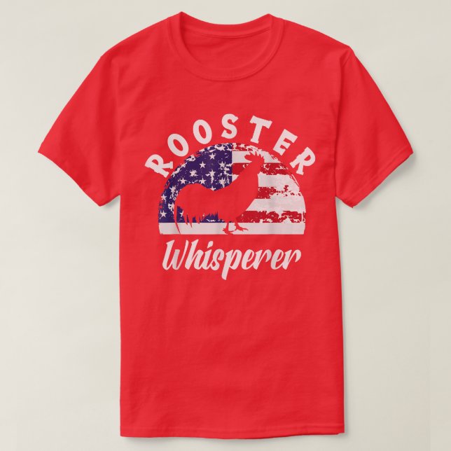 Rooster Whisperer Farm Rooster Chicken Lover Farme T-Shirt (Design vorne)