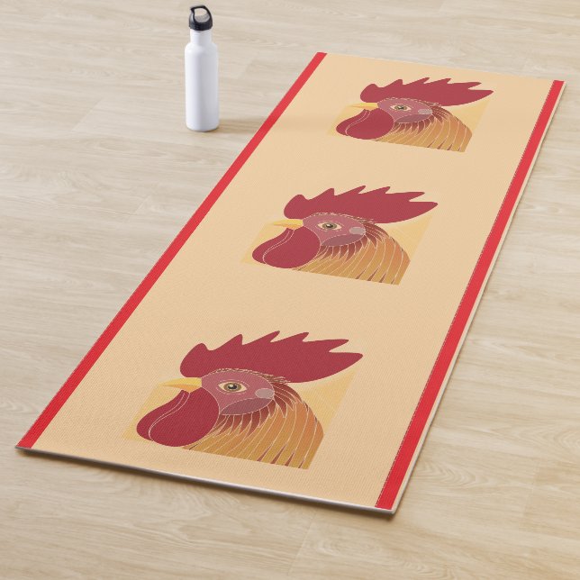 Rooster Yoga Mat Yogamatte (Beispiel)