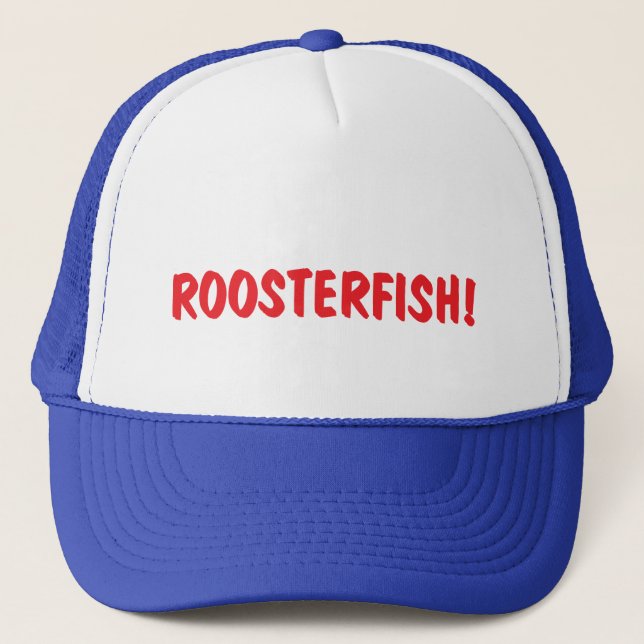 ROOSTERFISH! HUT TRUCKERKAPPE (Vorderseite)