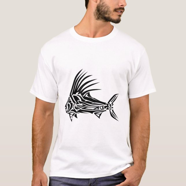 Roosterfish Shirt - Cool Rooster Fish Tril Design  (Vorderseite)