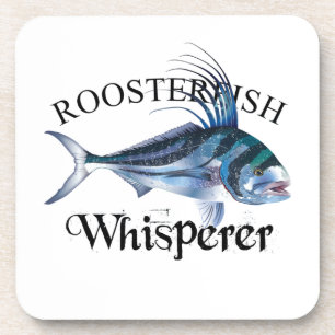 Roosterfish Whisperer Light Cfarbig Getränkeuntersetzer