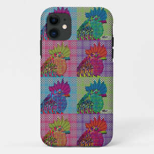 Roosters Gone Psycho Case-Mate iPhone Hülle