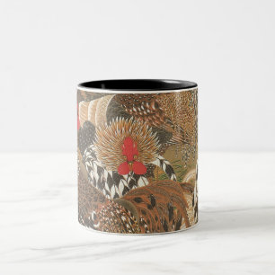 Roosters Japanisch Art Rooster Jahr 2017 Tasse
