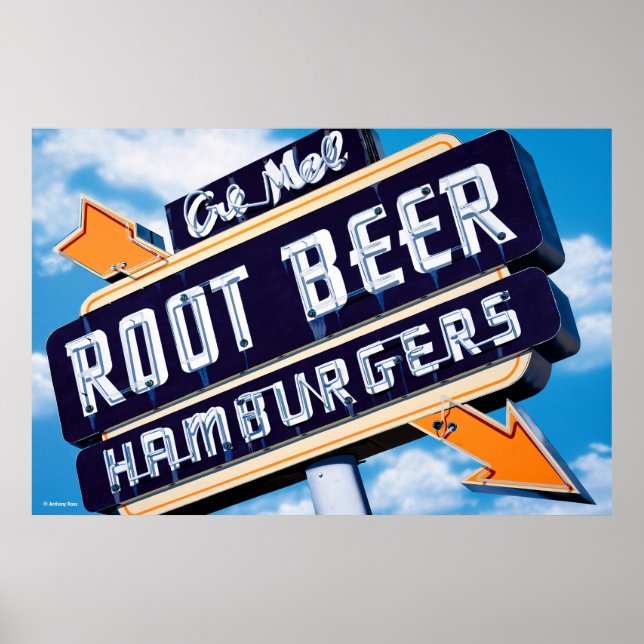 Root Beer Diner Poster (Vorne)