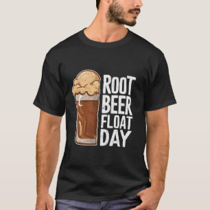 Root Beer Float Day Funny Vanilla Club Parco Civic T-Shirt