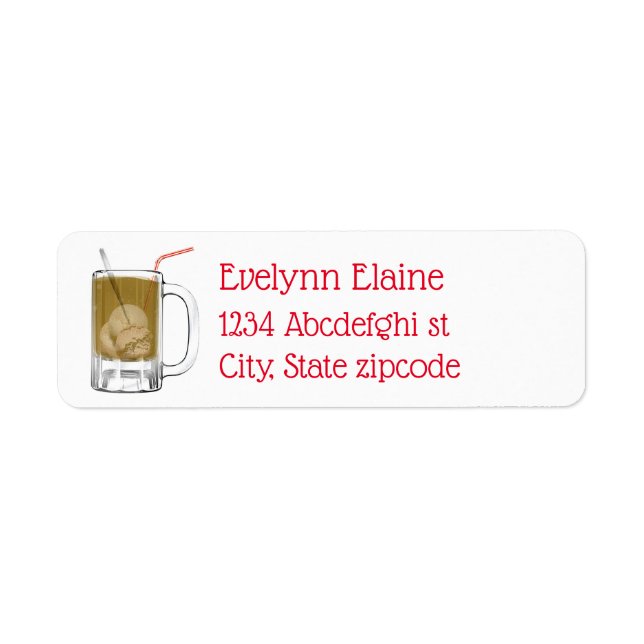 Root Bierfloat (Vorne)