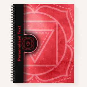 Root Chakra Muladhara Energy Healing Notizbuch