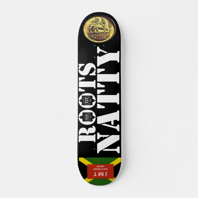ROOT NATTY JMT Skateboard, 7¾ Zoll Deck Skateboard (Vorne)