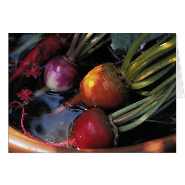 Root Vegetables Card (Vorderseite (Horizontal))