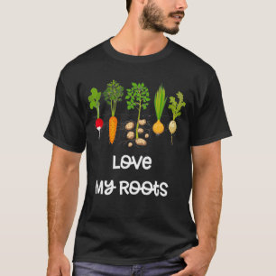 Root Vegetables Gartengarten Niedlich Gartengesche T-Shirt