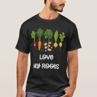 Root Vegetables Gartengarten Niedlich Gartengesche T-Shirt