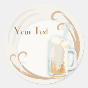Rootbeer Float Stickers