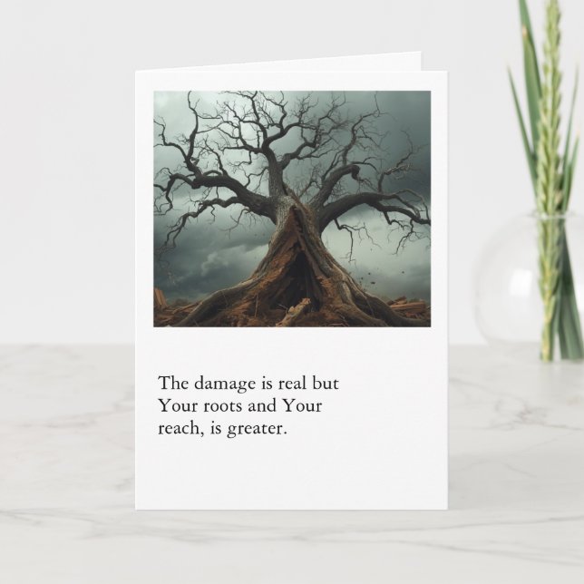 Rooted Beyond the Damage Karte (Vorderseite)