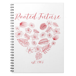 Rooted Future est. 1965 Spiral-Foto-Notizbuch Notizblock