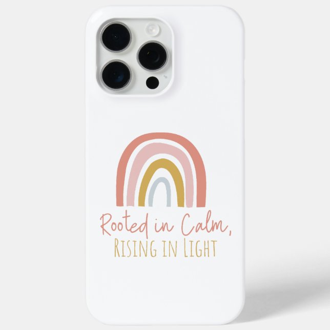 Rooted in Calm Phone Case - Tranquil Nature Inspir (Rückseite)