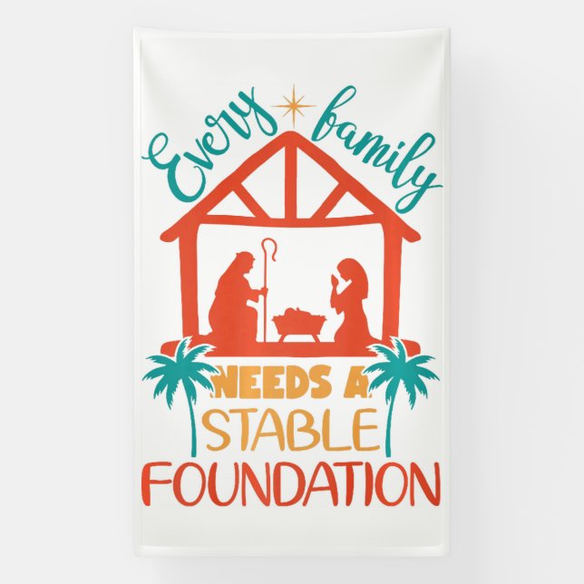 Rooted in the Nativity Banner (Vertikal)