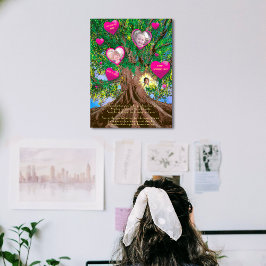 Rooted Liebe: Glücklicher Muttertag Poster