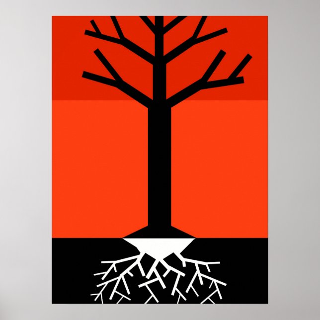 'Rooted Poster' Poster (Vorne)
