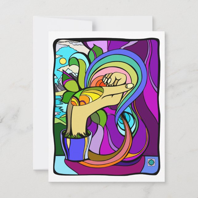 Rooted Potenzial Einladung (Vorderseite)