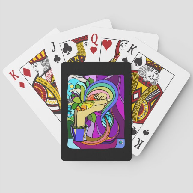 Rooted Potenzial Spielkarten (Rückseite)