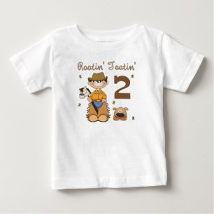 Rootin' Tootin' 2 Jahre alter Cowboy T - Shirt