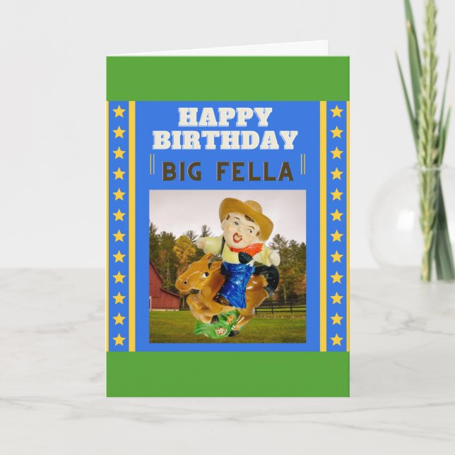 Rootin' Tootin' Geburtstag! Karte (Vorderseite)