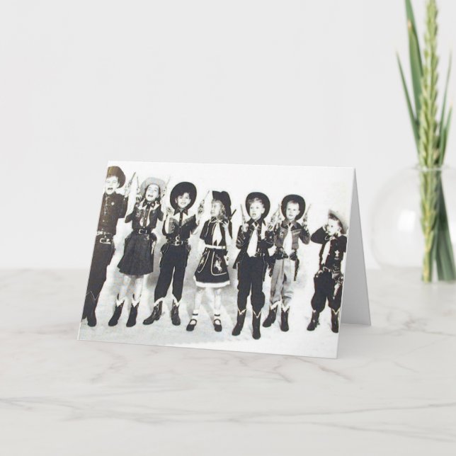 Rootin Tootin Halloween Card Karte (Vorderseite)