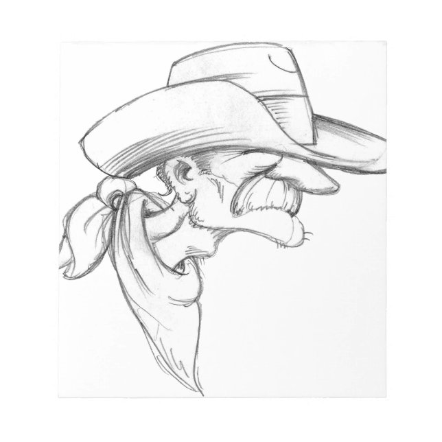 Rootin Tootin Prospector Notizblock (Vorderseite)