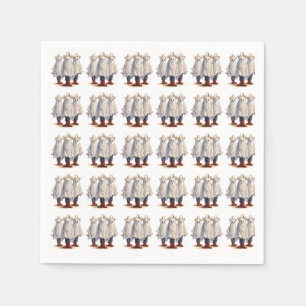 Rootin Tootin Spookin Western Ghosts Custom Text Serviette