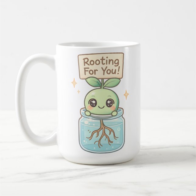 Rooting For You! Kaffeetasse (Links)