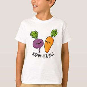 Rooting für dich Funny Veggie Pub T-Shirt