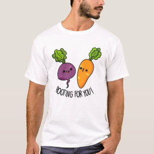 Rooting für dich Funny Veggie Pub T-Shirt