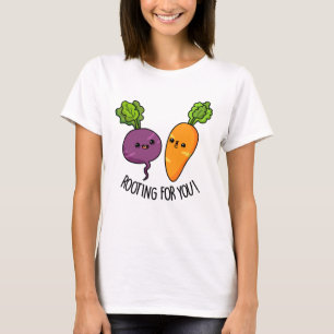Rooting für dich Funny Veggie Pub T-Shirt