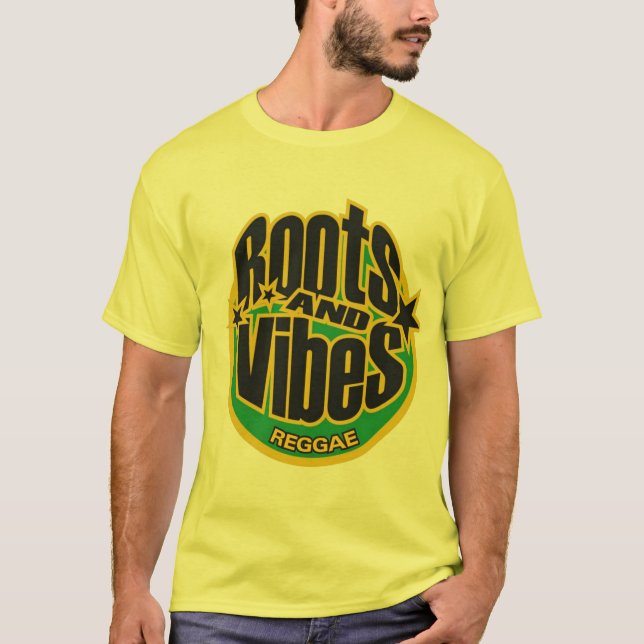 Roots And Vibes Reggae Unterhemd (Vorderseite)