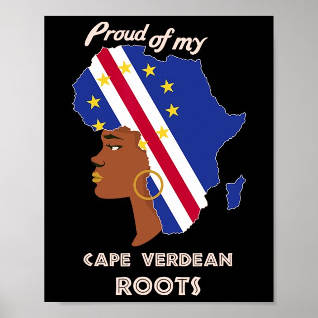 Roots Black History Month Women's Poster (Vorne)