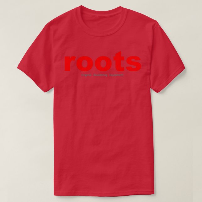 Roots Climbing T-Shirt (Design vorne)