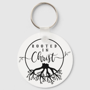 Roots in Christus Schlüsselanhänger