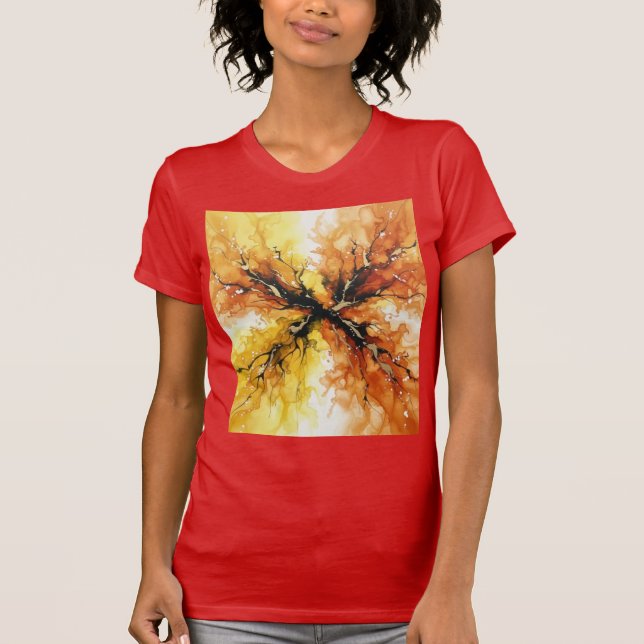 Roots of Fire, Branches of Light T-Shirt (Vorderseite)